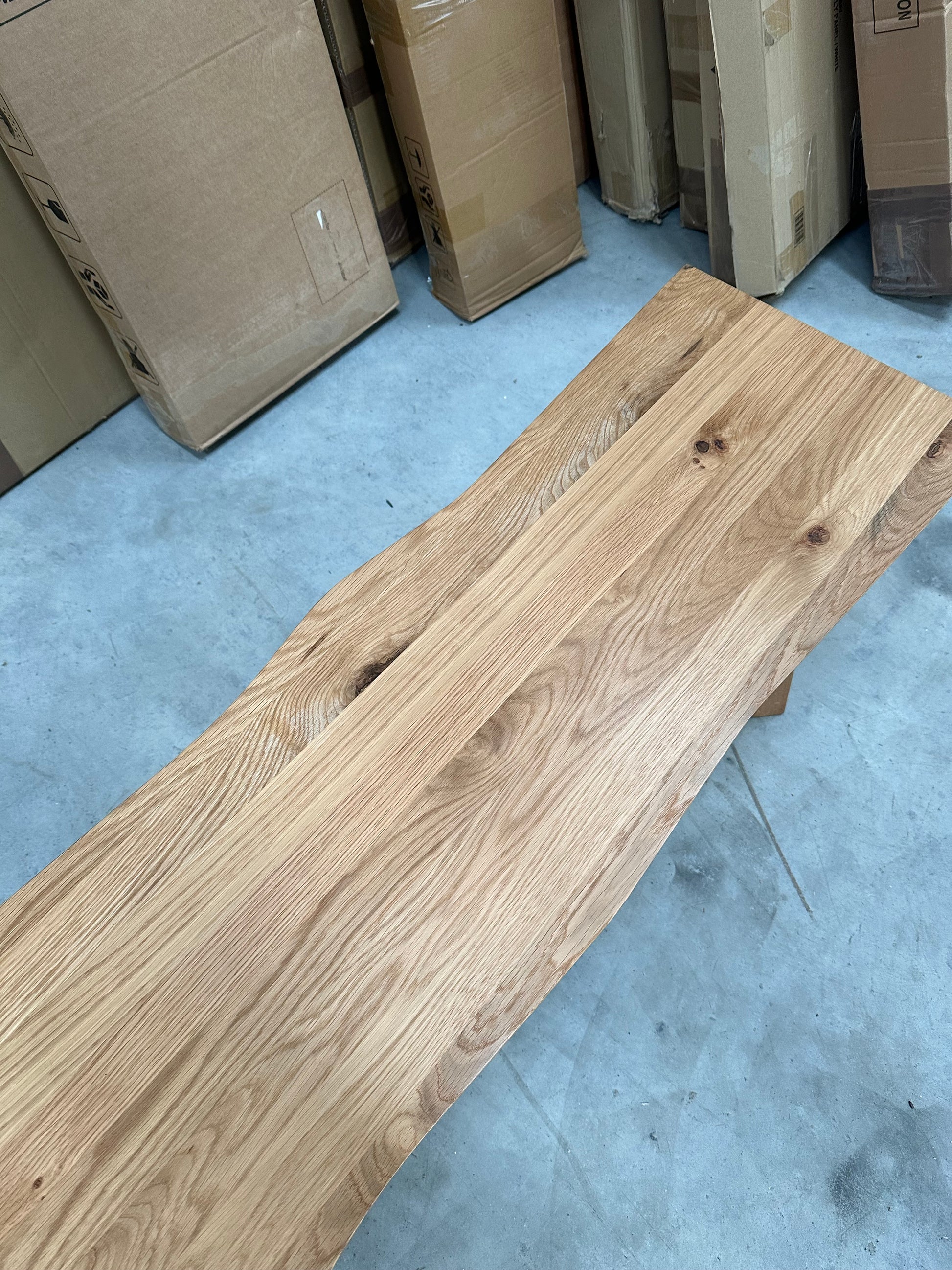 John Lewis Larsen Bench, Solid Oak