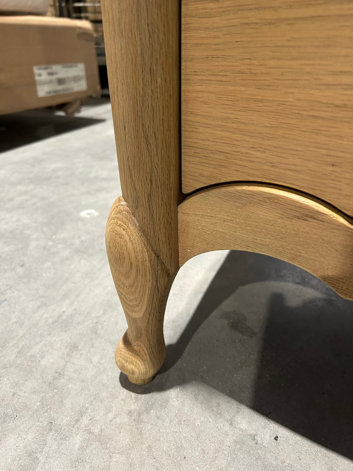 John Lewis Louis 5 Drawer Chest, Oak