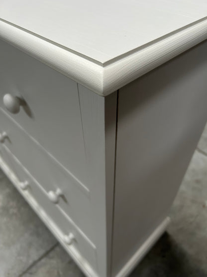 Laura Ashley Ashwell 7 Drawer Chest, White