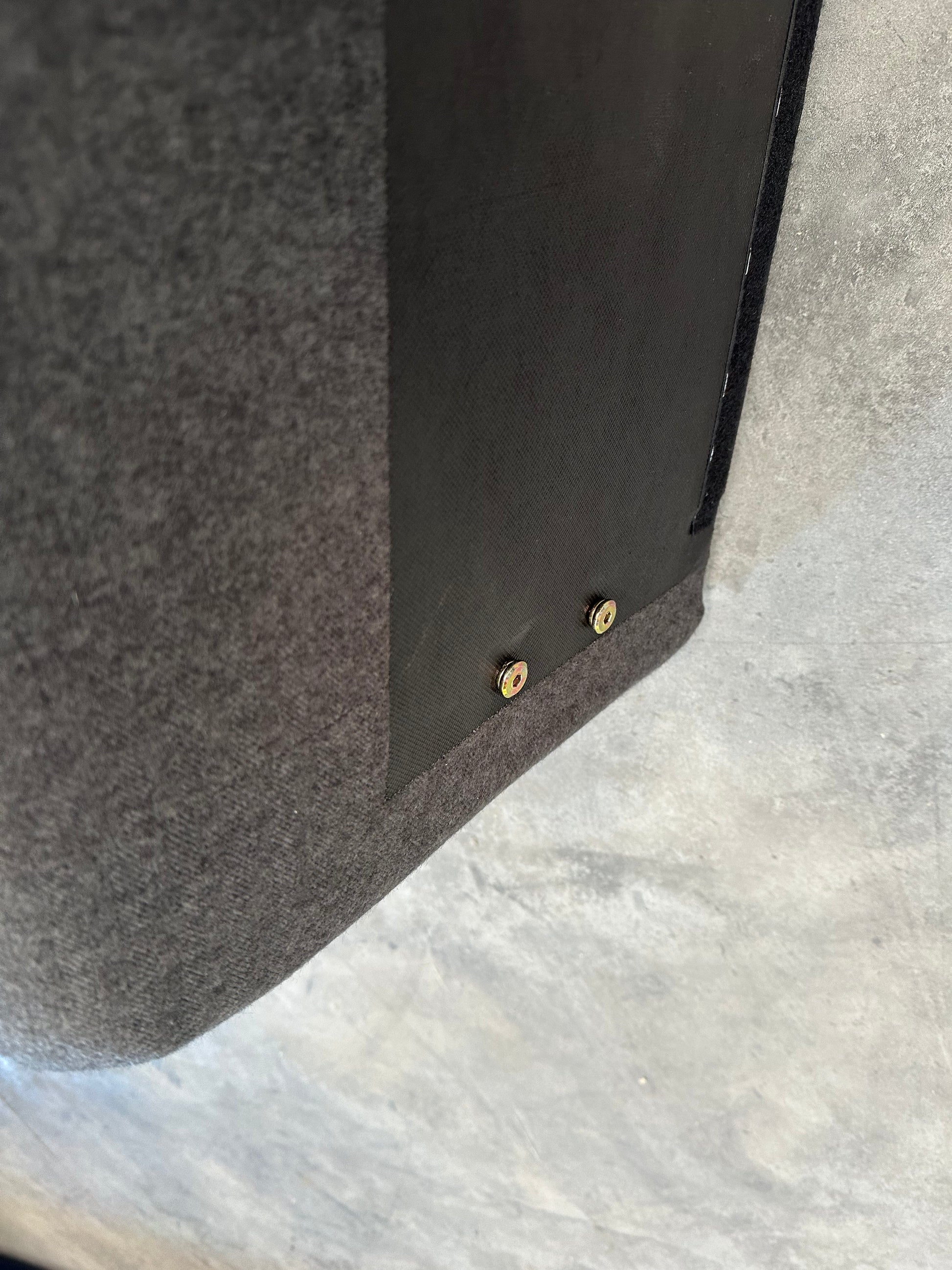 John Lewis Bonnie Ottoman Storage Upholstered Bed Frame, Small Double, Brushed Tweed Charcoal