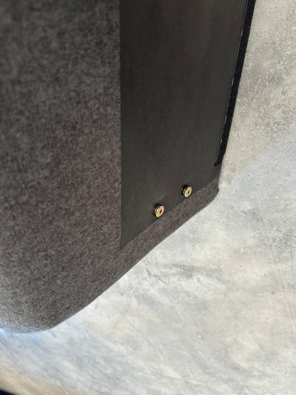 John Lewis Bonnie Ottoman Storage Upholstered Bed Frame, Small Double, Brushed Tweed Charcoal