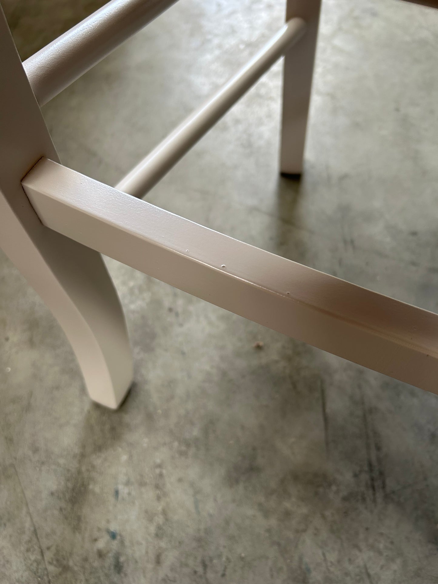 John Lewis Clayton Beech Wood Dining Chairs, Set of 2, Cream