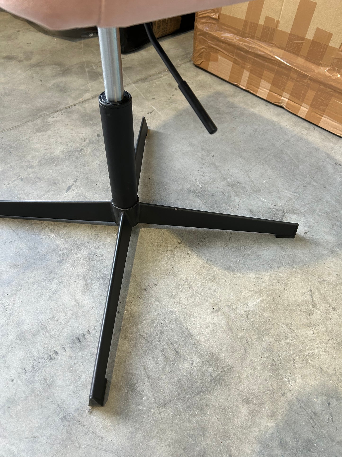 John Lewis Brooks Velvet Office Chair