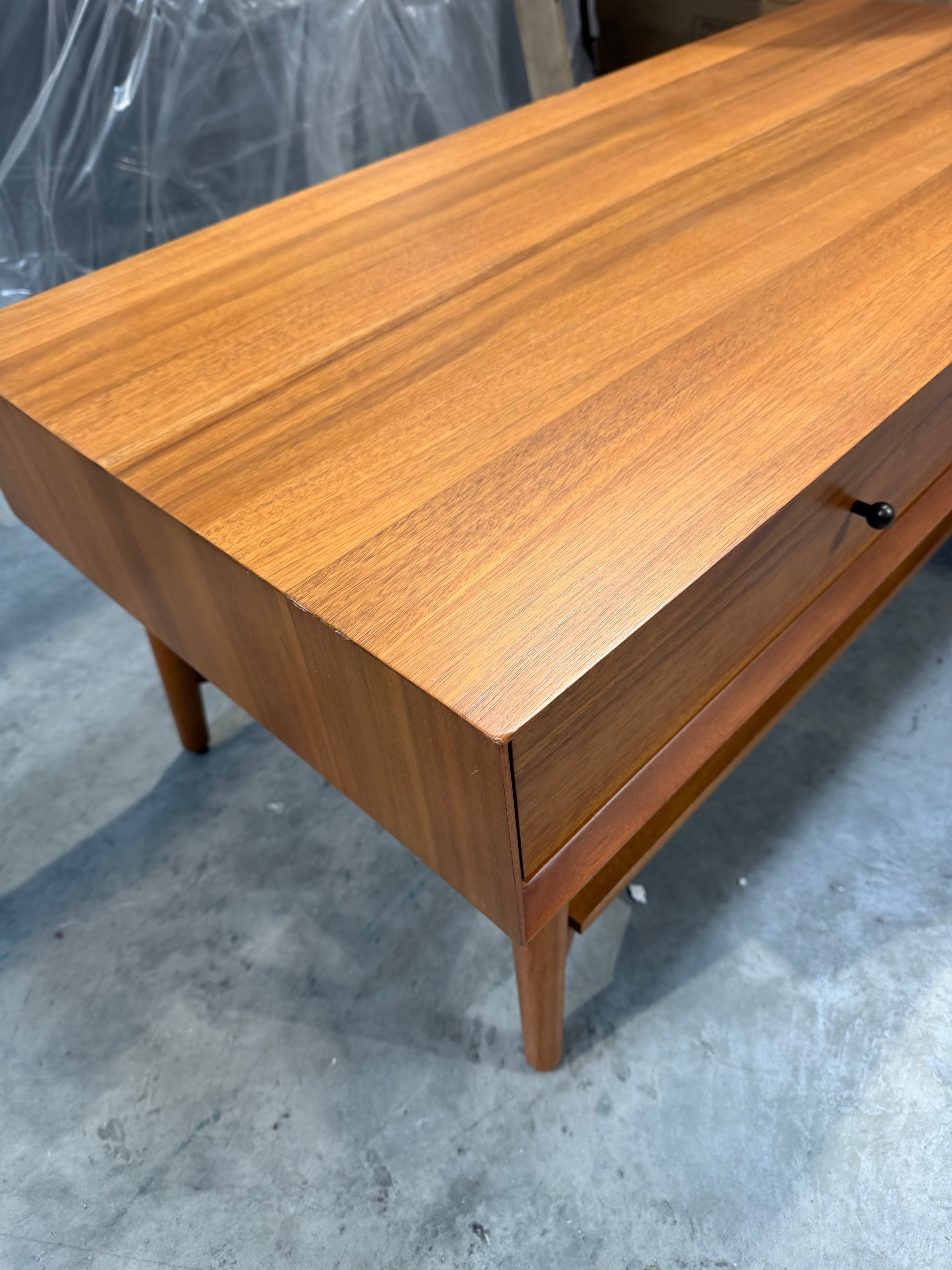 West Elm Mid-Century Wood Coffee Table, Acorn