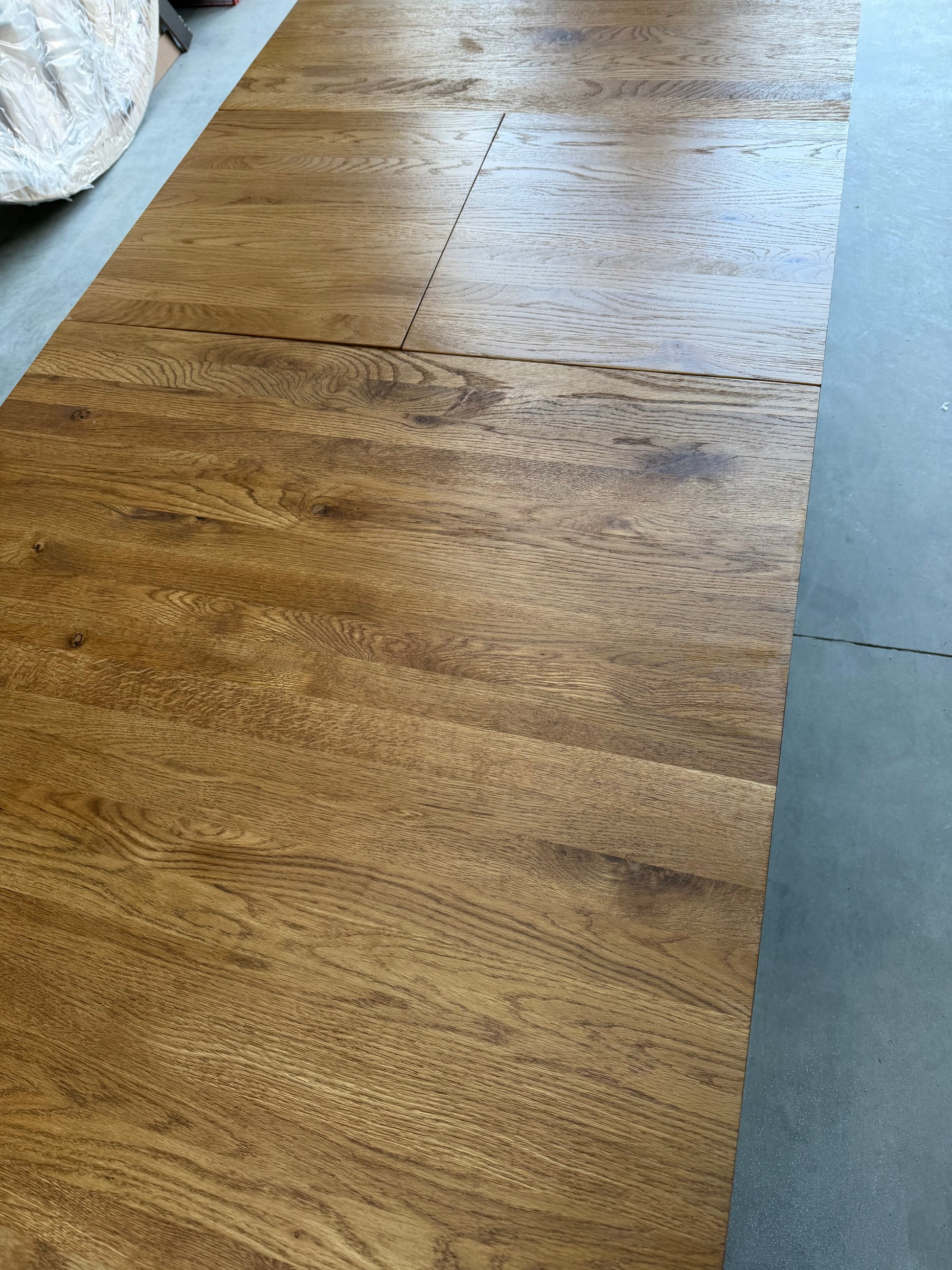 John Lewis Calia 8-10 Seater Extending Dining Table, Solid Oak