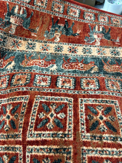 John Lewis Royal Heritage Pazyrk Rugs, Red, L200 x W135cm