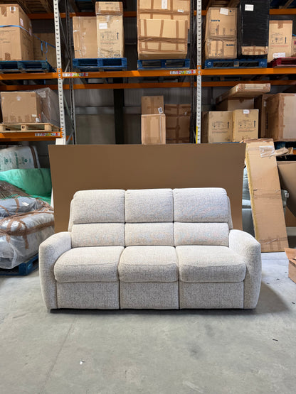 G Plan Hamilton Grey Fabric 3 Seater Sofa Fixed Non Recliner UK Made