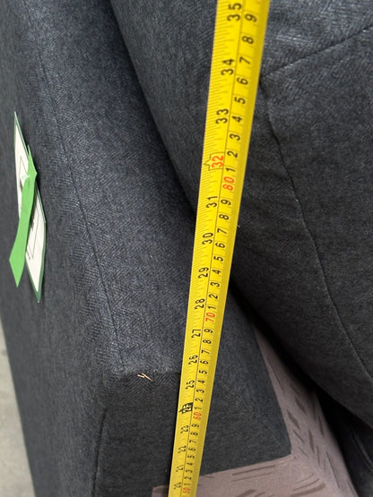 John Lewis Oliver Small Armless Soft Brusehd Tweed Navy Band A