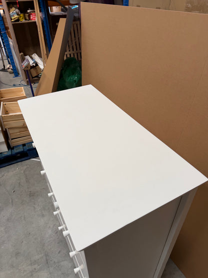 John Lewis Chest of Drawers 6 Drawer Chest White list