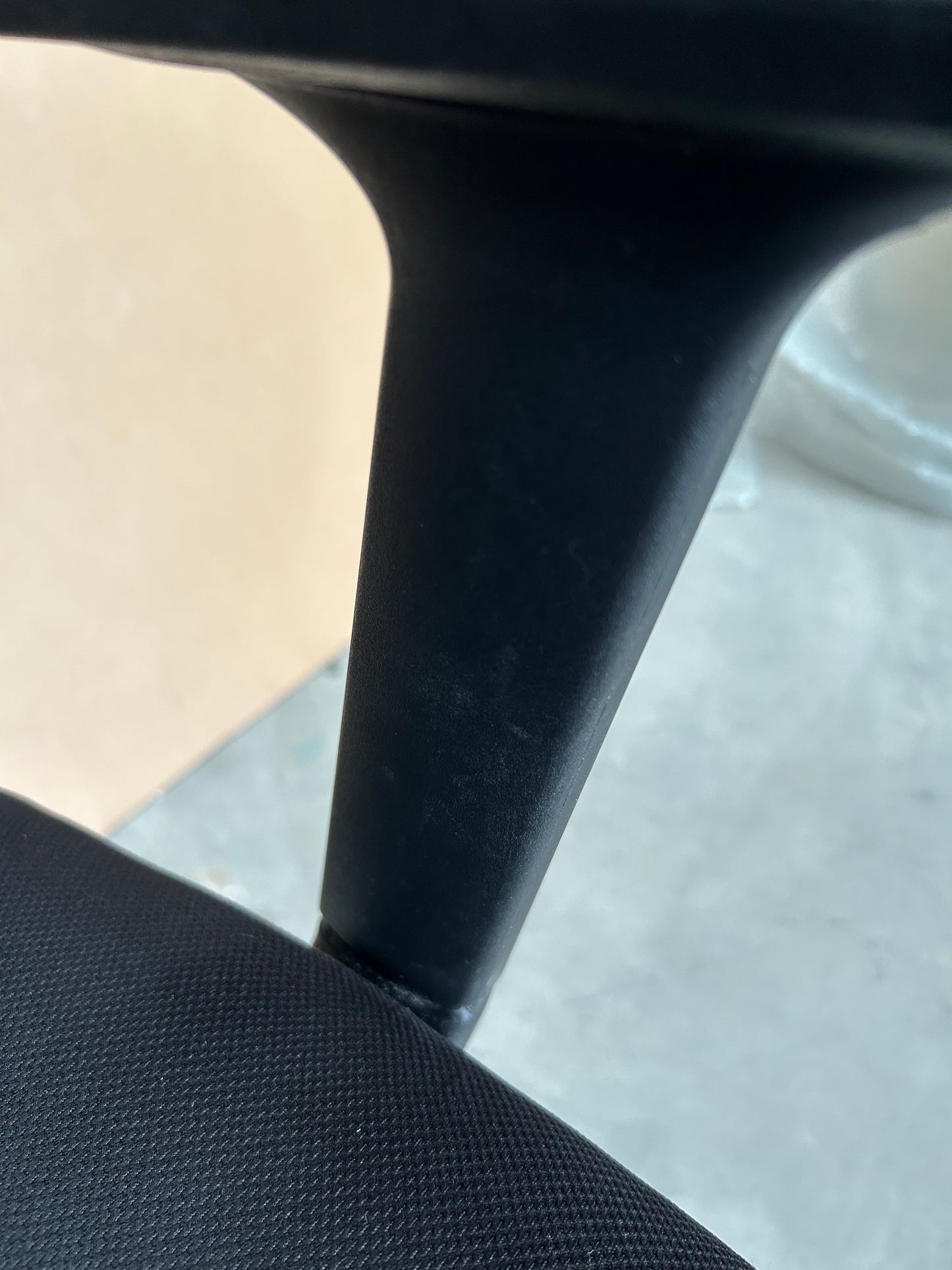 John Lewis Inset Office Chair, Black