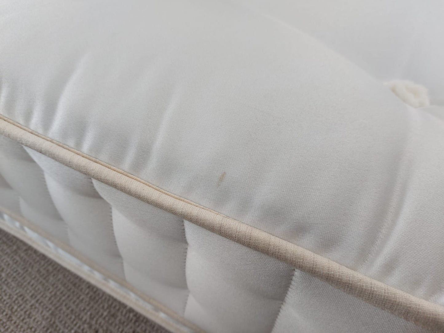 John Lewis Mattress British Double Natural Collection Herdwick Pillowtop 4250 Regular Tension