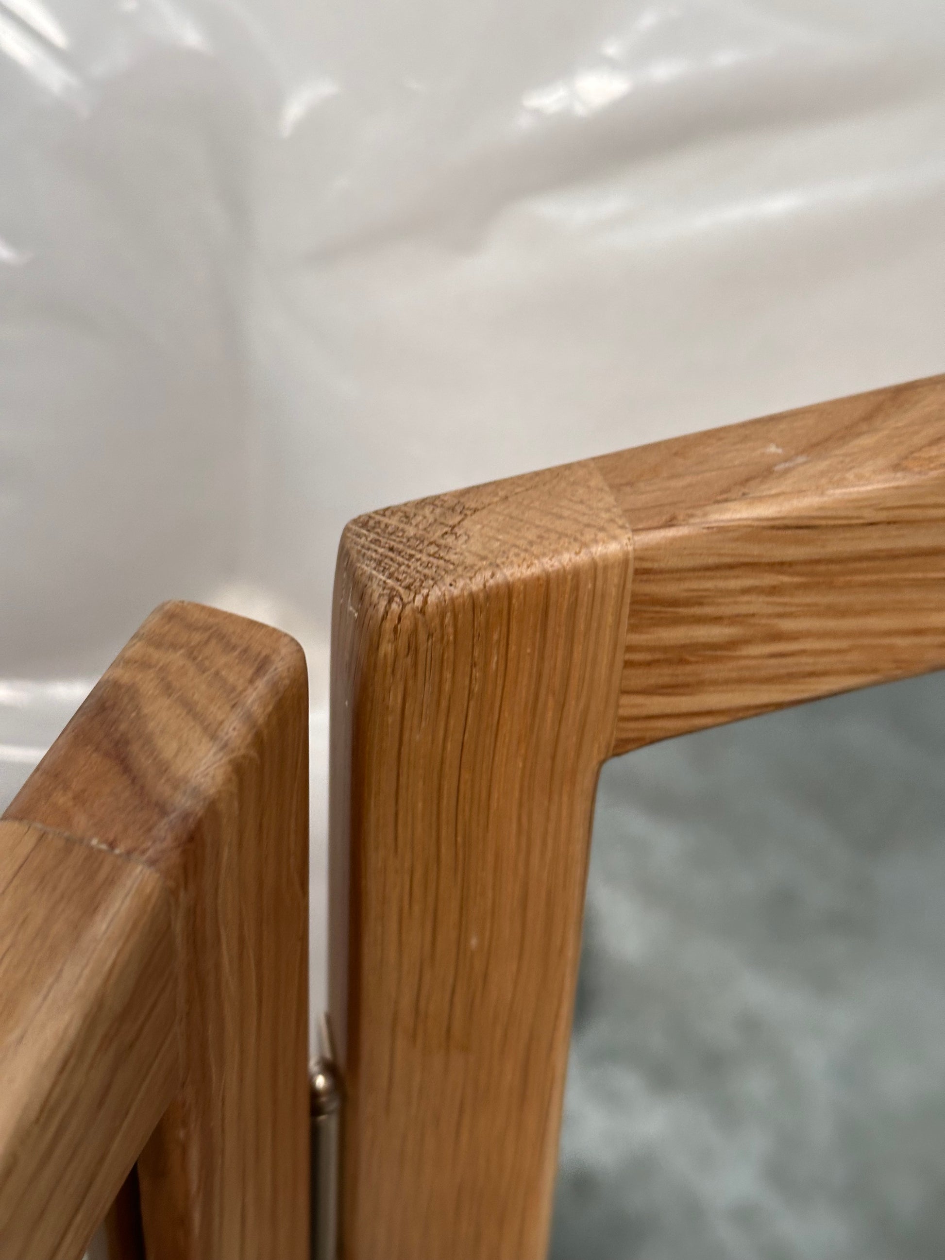 John Lewis Essence Gallery Mirror, Oak