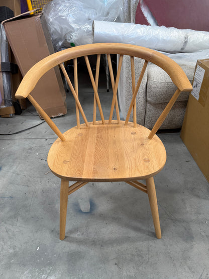ercol for John Lewis Shalstone Dining Chair, Oak