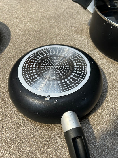 Tefal Enhance Aluminium Non-Stick Frying Pan & Saucepan Set, 6 Piece