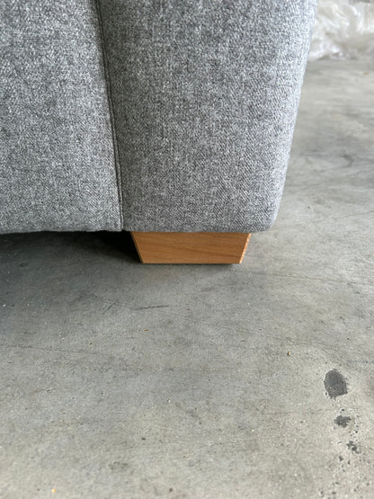 John Lewis Oliver II Medium 2 Seater Sofa Brushed Tweed Grey