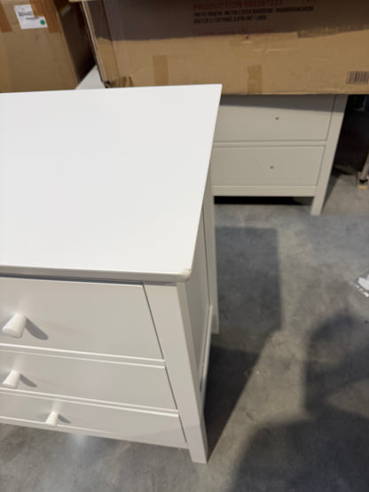 John Lewis Chest of Drawer White Wilton 7 Drawer Chest