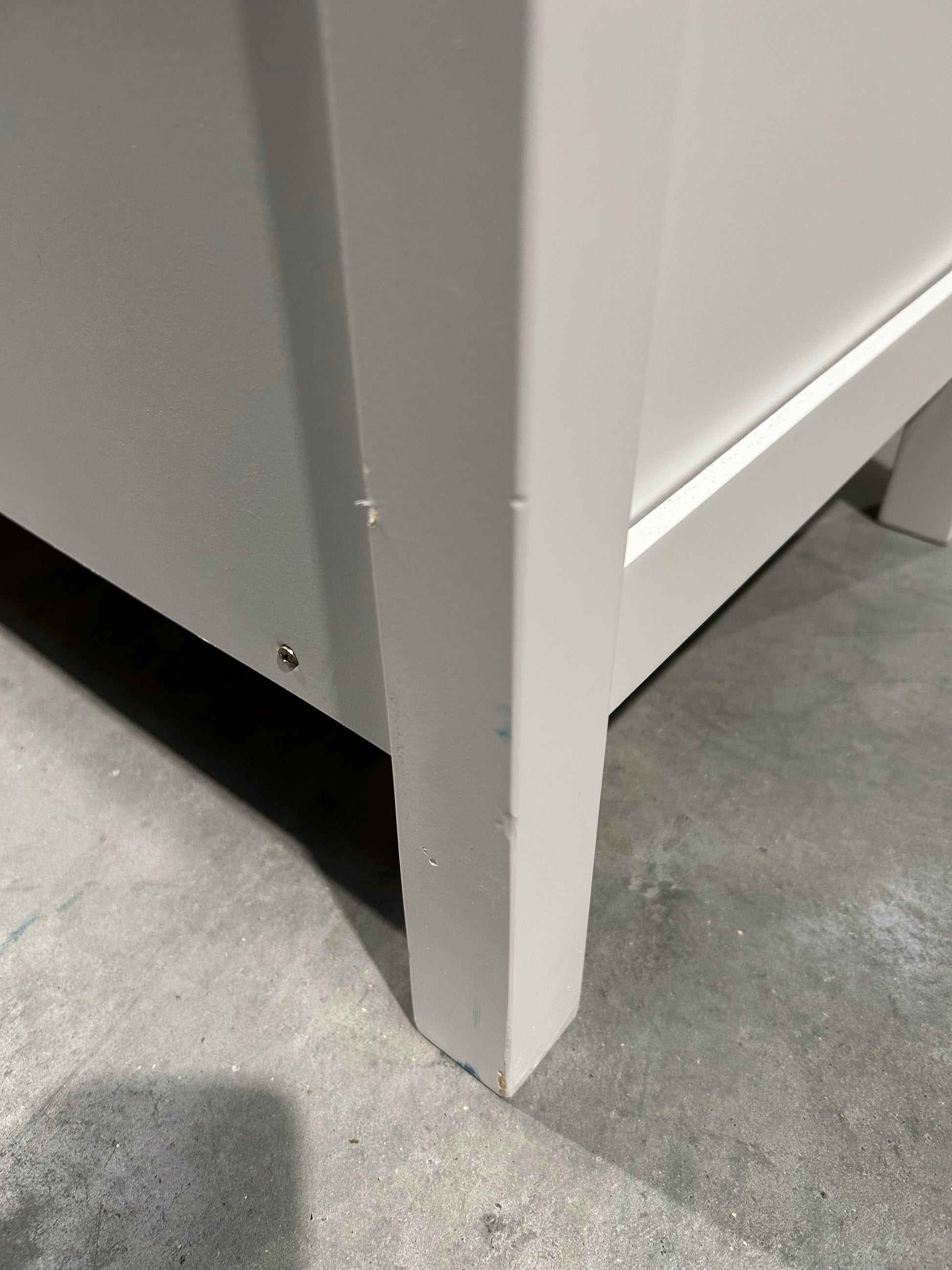 John Lewis Wilton 3 Drawer Chest White