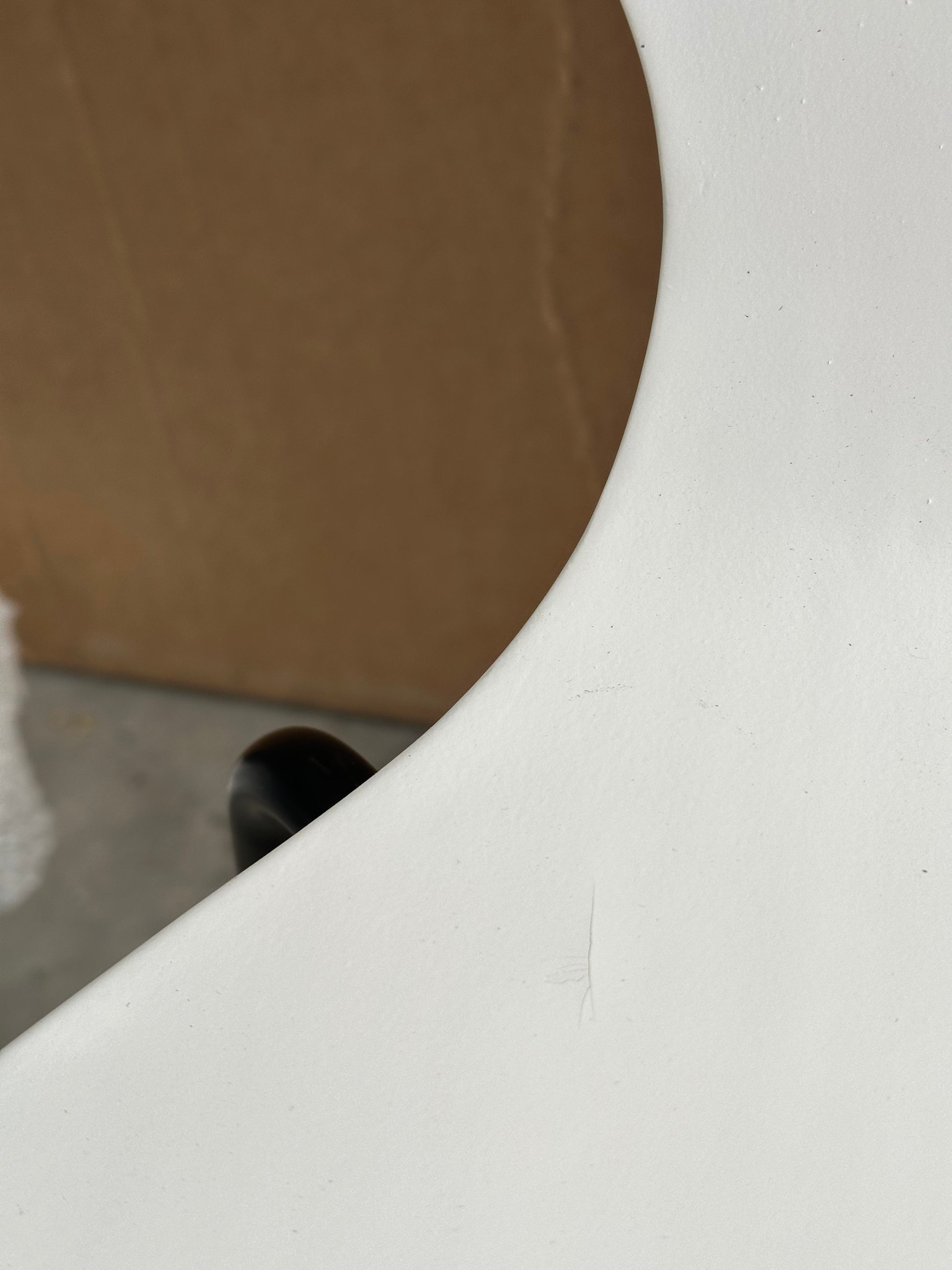 John Lewis Crescent Dining Chairs, White, Set of 4