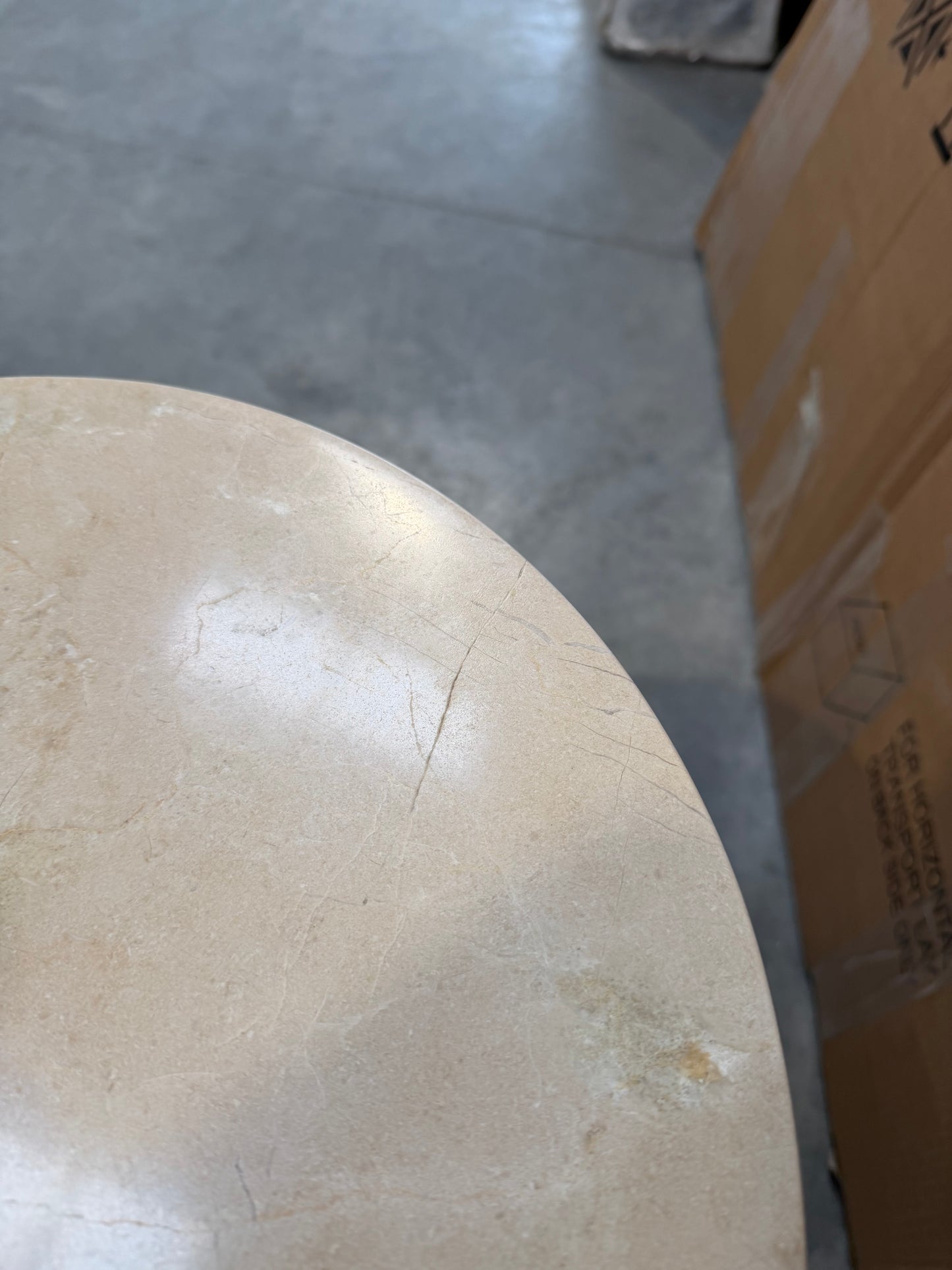 John Lewis Pin Side Table, Natural/Black