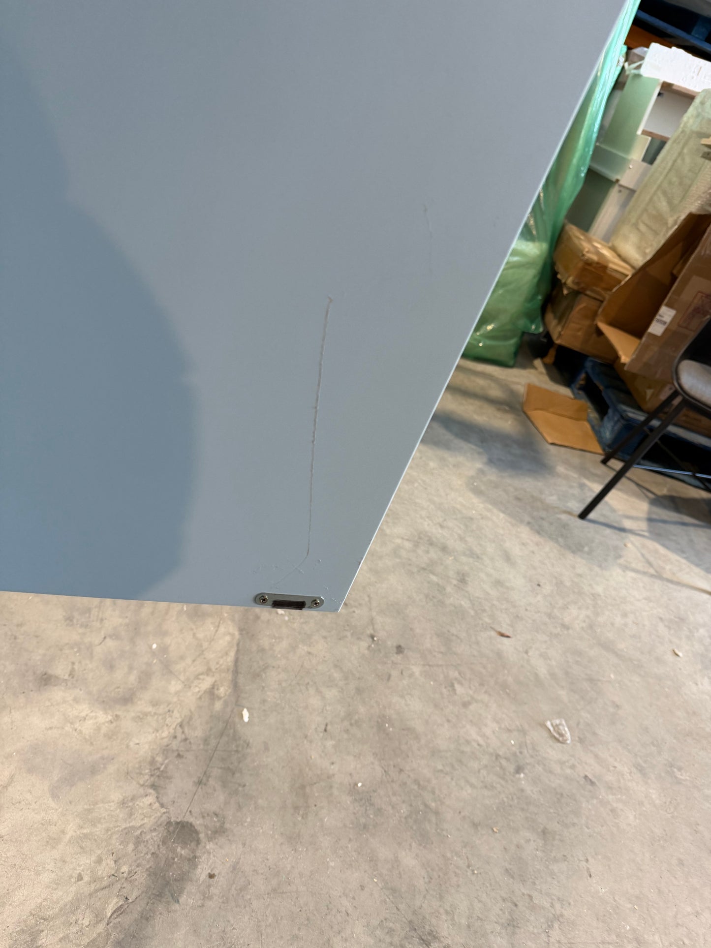 John Lewis  Spindle Double Wardrobe with 2 Drawers, Like New, Grey