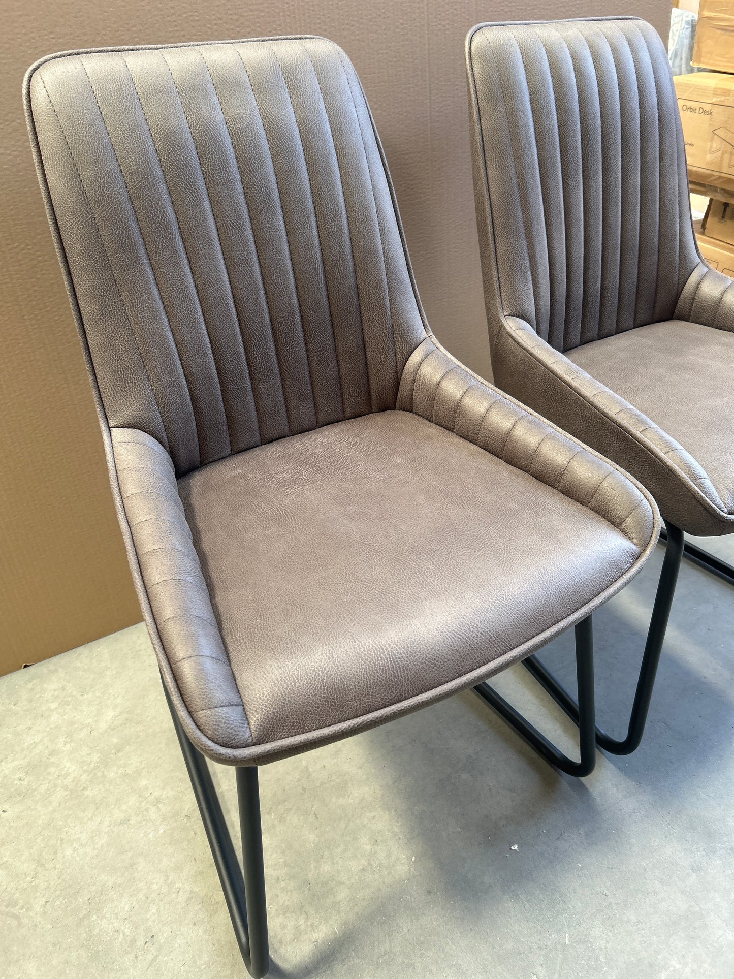John Lewis Brooks II Side Dining Chairs, Set of 2, Mocha