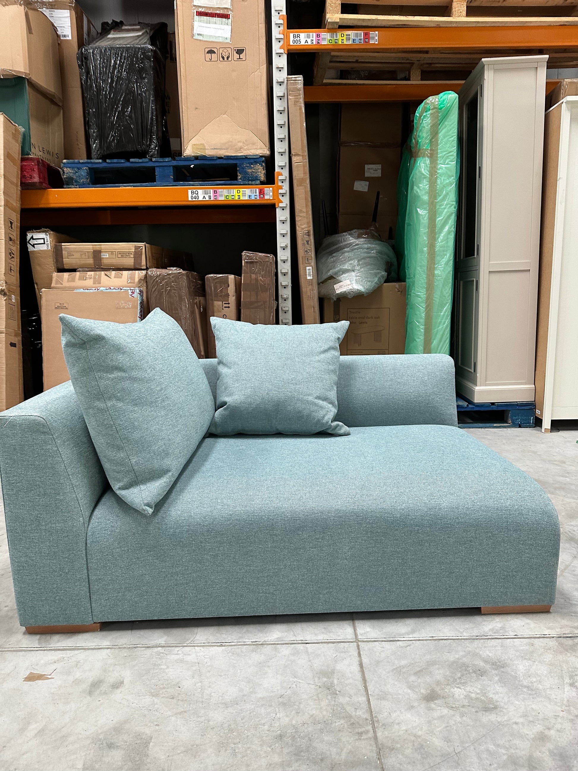 John Lewis Tokyo LHF Grand Modular Arm Unit Blue