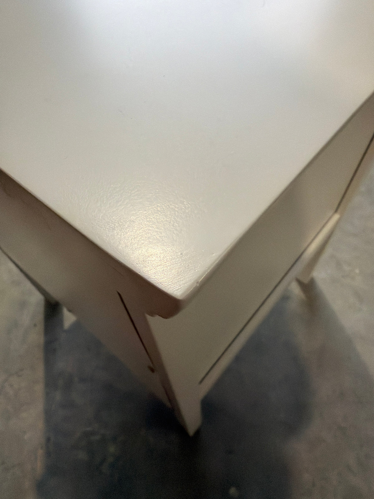 John Lewis  2 Drawer Bedside Storage Cabinet Linen Wilton