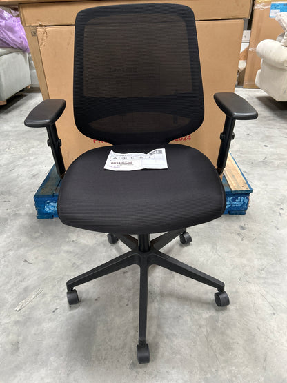 John Lewis Dorsal Office Chair, Black