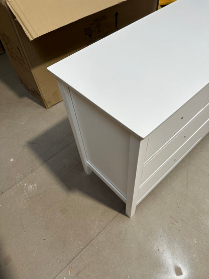 John Lewis Chest of Drawer White Wilton 7 Drawer Chest