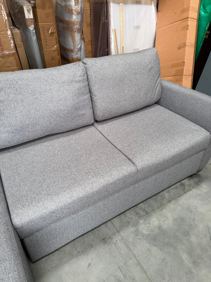 John Lewis Sofa Bed with Storage Sansa Splayed Arm in Tweed