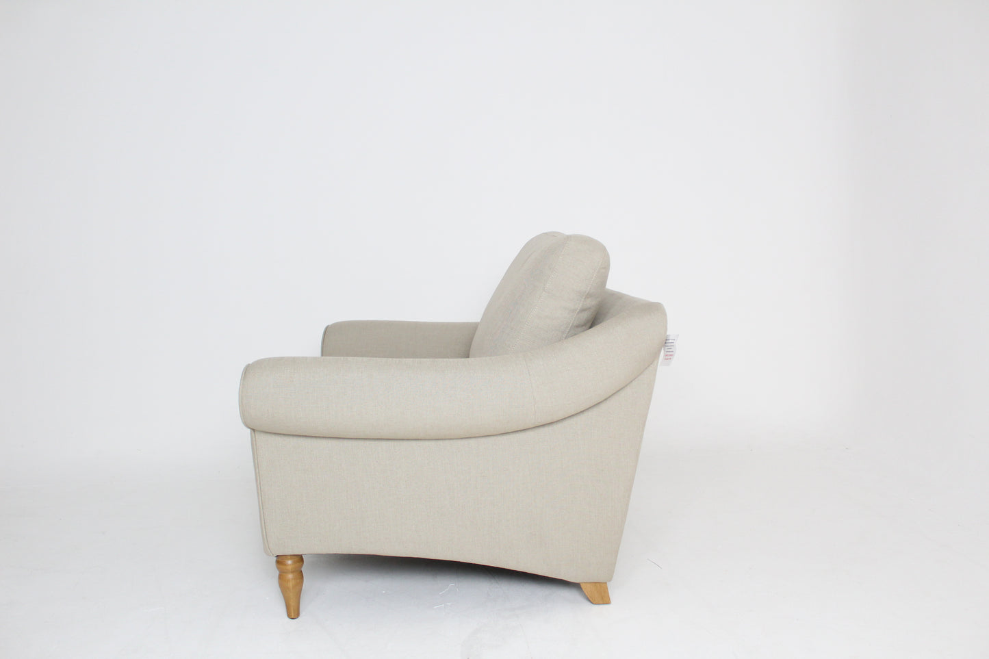 John Lewis Camber Armchair in Chunky Chenille Natural