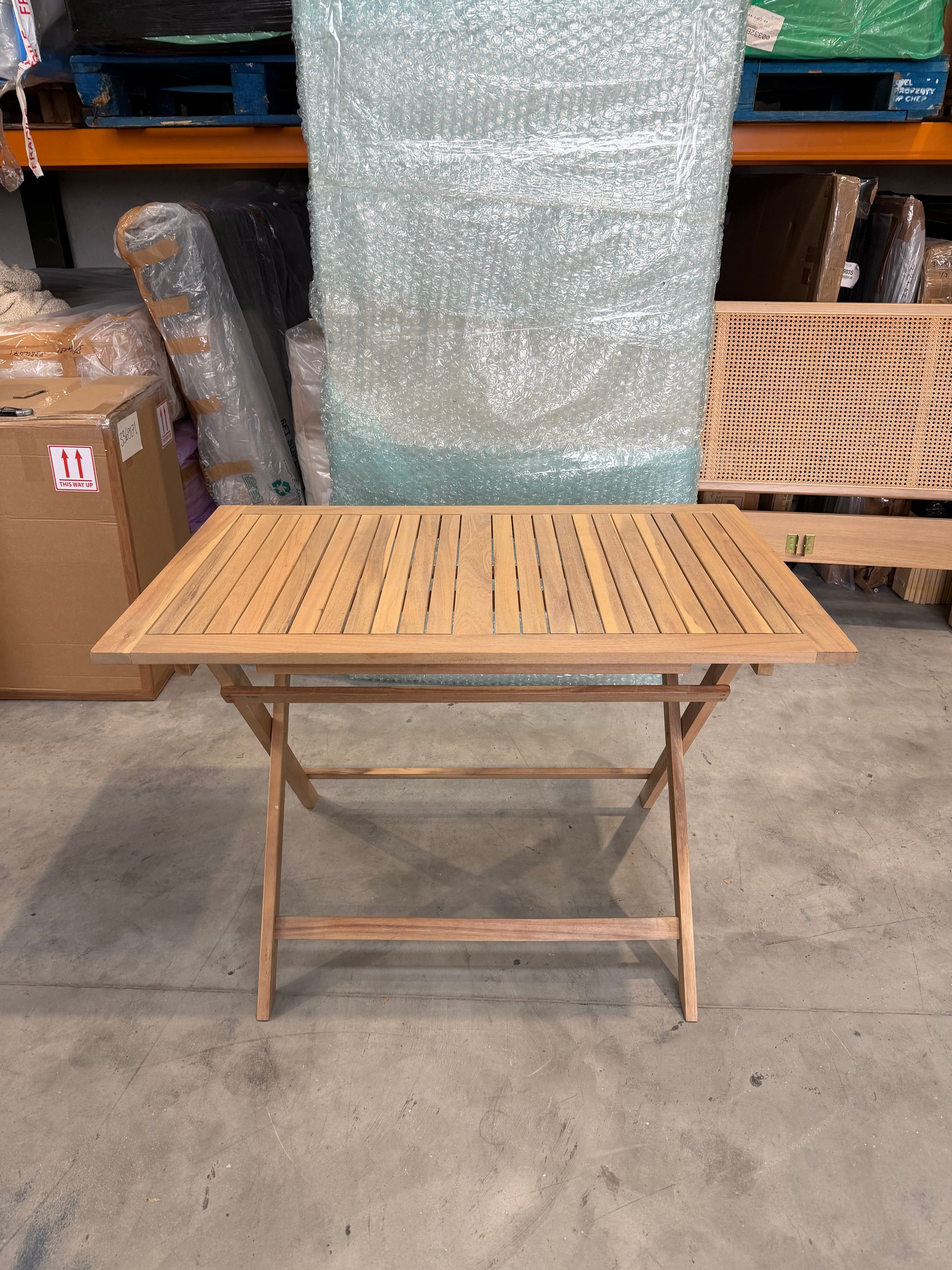John Lewis ANYDAY Acacia Wood Folda Dan list