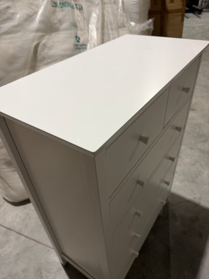 John Lewis Chest of Drawer Wilton 6 Drawer Chest White