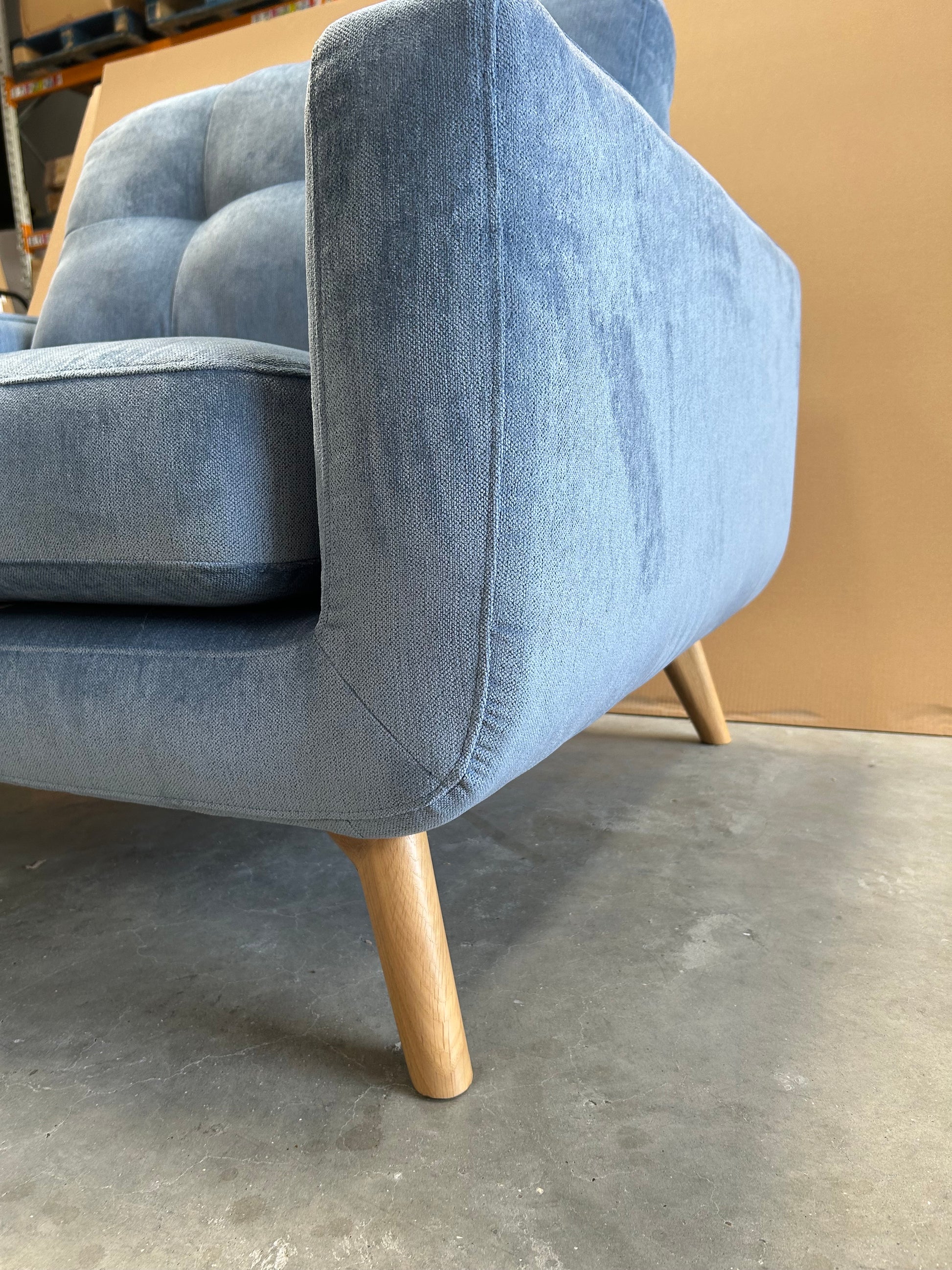 John Lewis Barbican Snuggler Aquaclean Titan Blue
