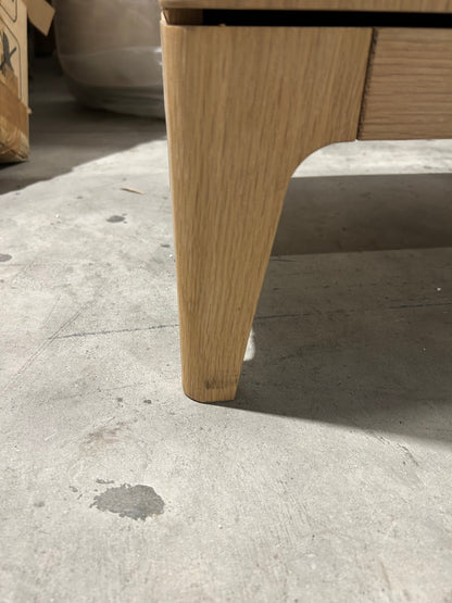 John Lewis Mira II 1 Drawer Small Sideboard, Oak