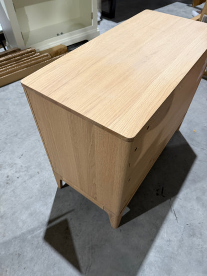 John Lewis Mira II 1 Drawer Small Sideboard, Oak