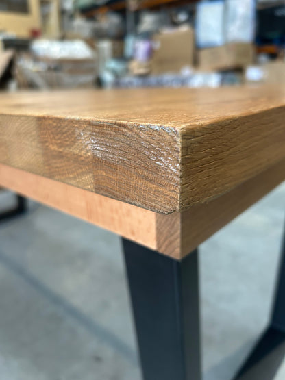 John Lewis Calia 8-10 Seater Extending Dining Table, Solid Oak