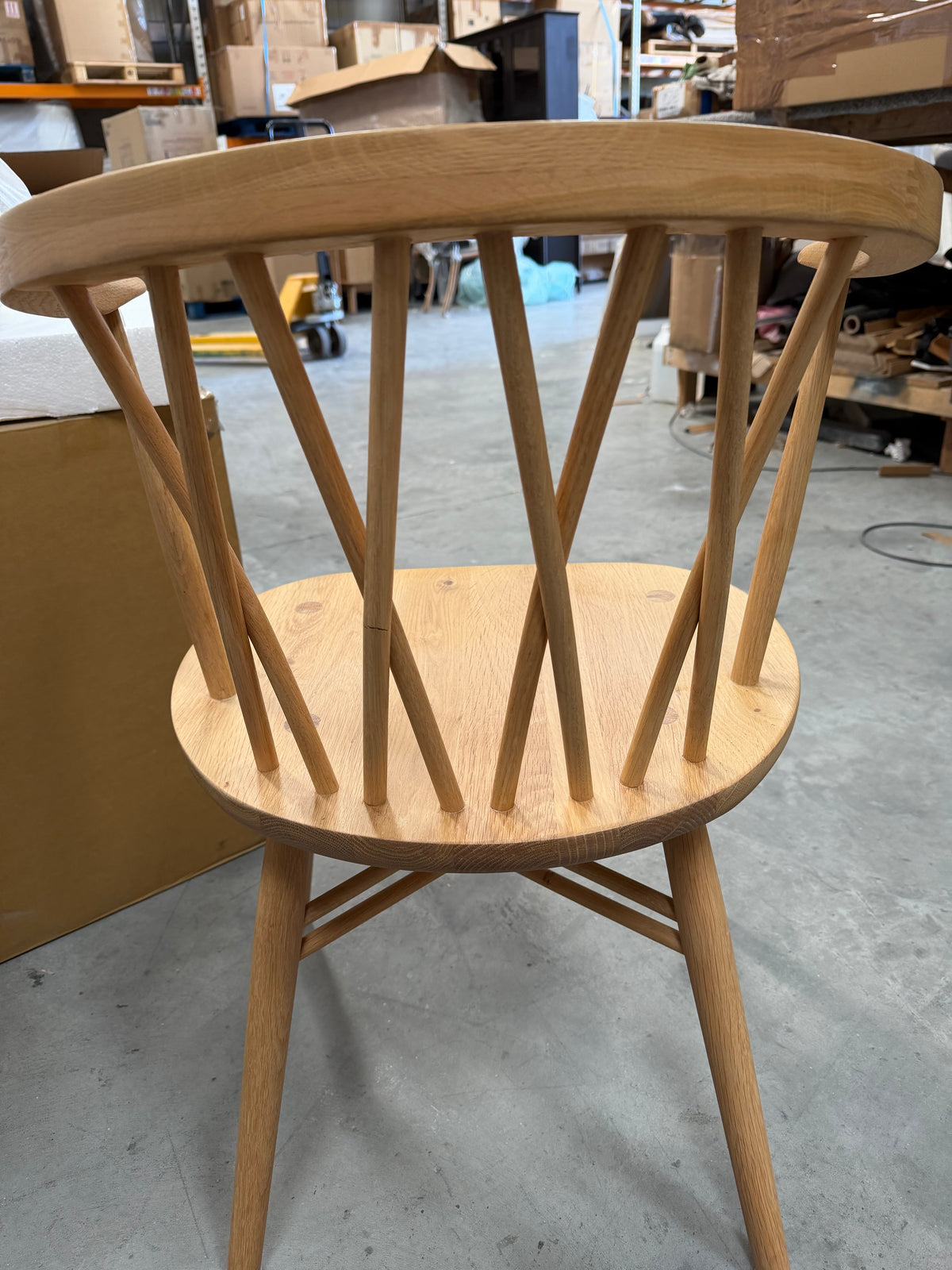 ercol for John Lewis Shalstone Dining Chair, Oak