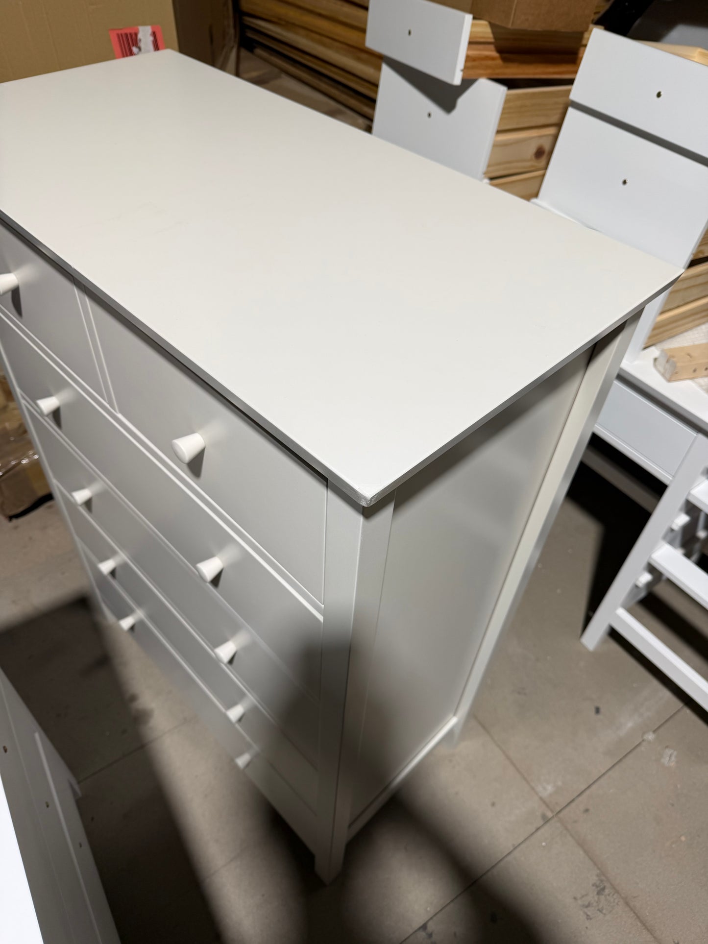 John Lewis Wilton 6 Drawer Chest Linen