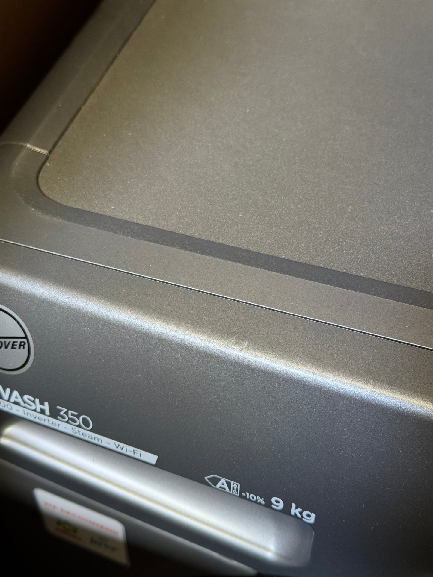 Hoover H-WASH 350 H3WPS696TMBR6-80 Freestanding Washing Machine, 9kg Load, 1600rpm Spin, Graphite