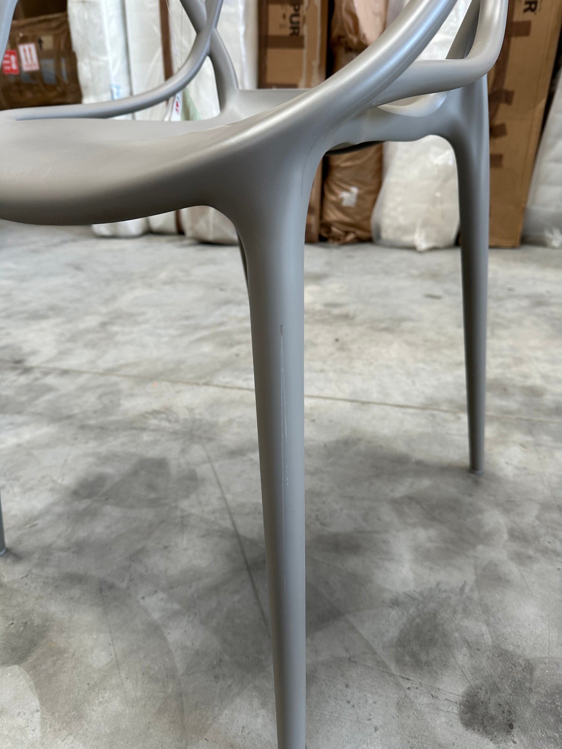 Kartell Philippe Starck for Kartell Masters Chair Grey