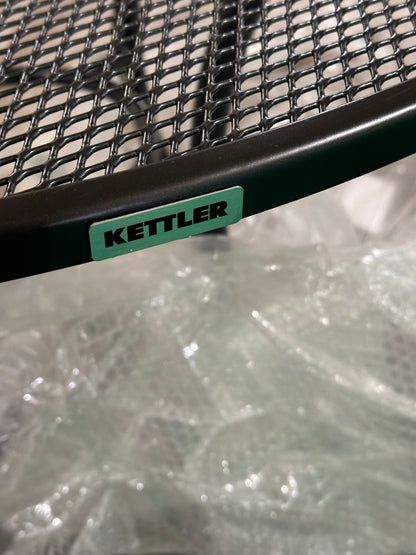 KETTLER John Lewis Henley by KETTLER 4-Seater Round Garden Dining Table, 110cm, Iron Grey