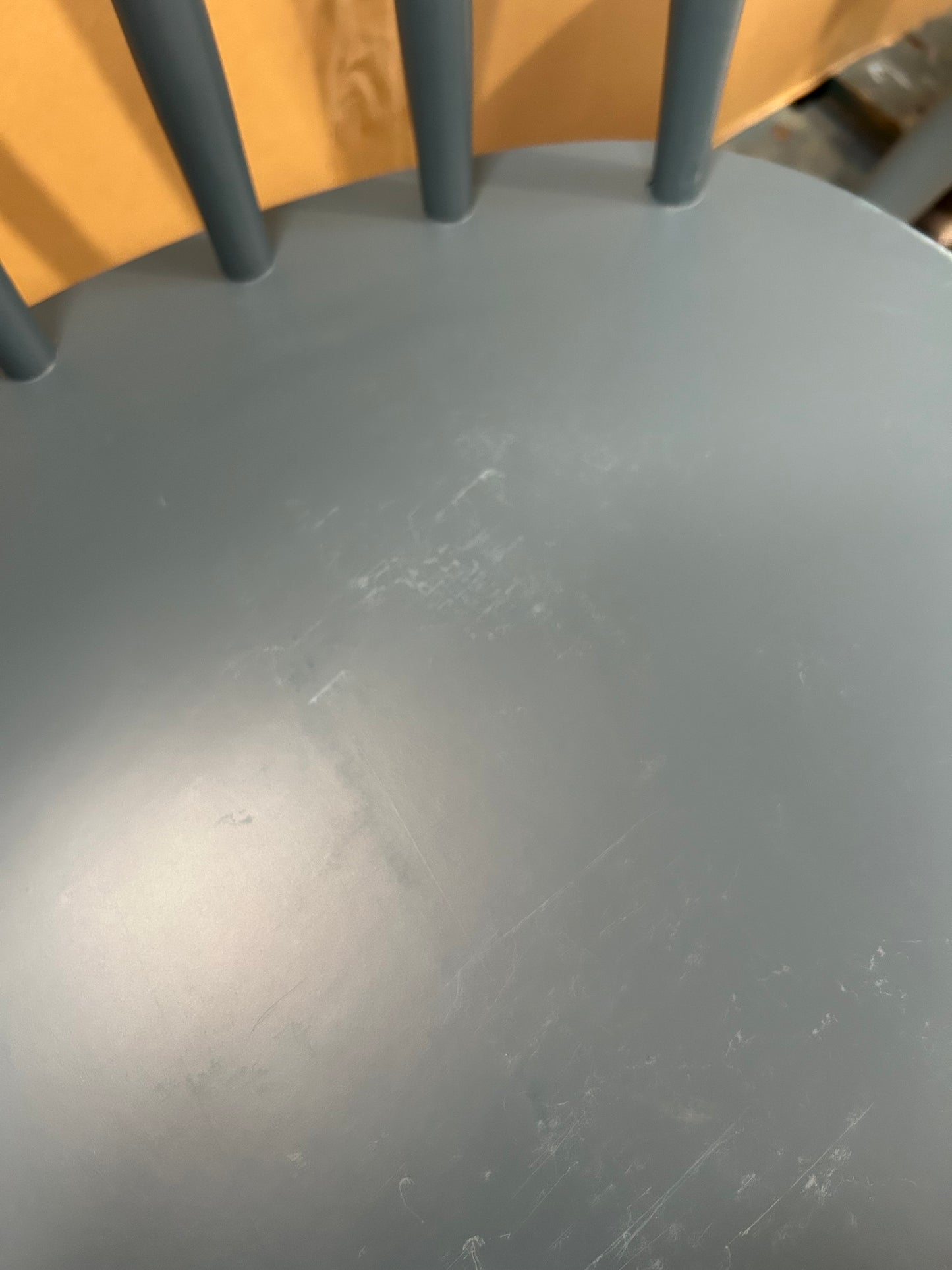 John Lewis Spindle Dining Chair, Set of 2, Blue, FSC-Certified (Beech Wood) Kitchen