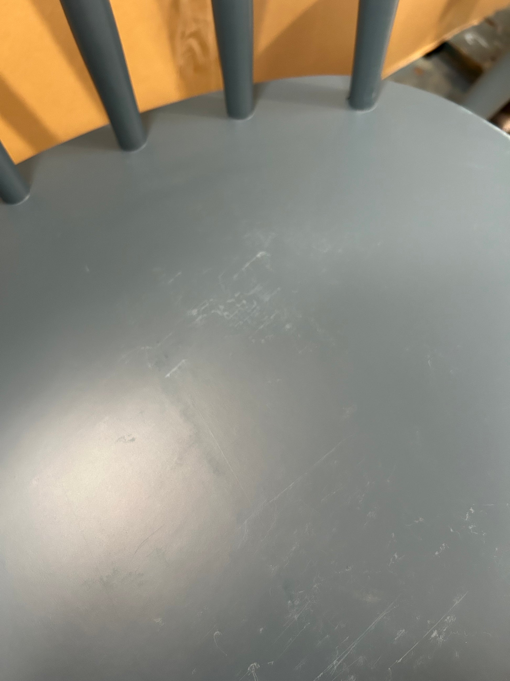 John Lewis Spindle Dining Chair, Set of 2, Blue, FSC-Certified (Beech Wood) Kitchen