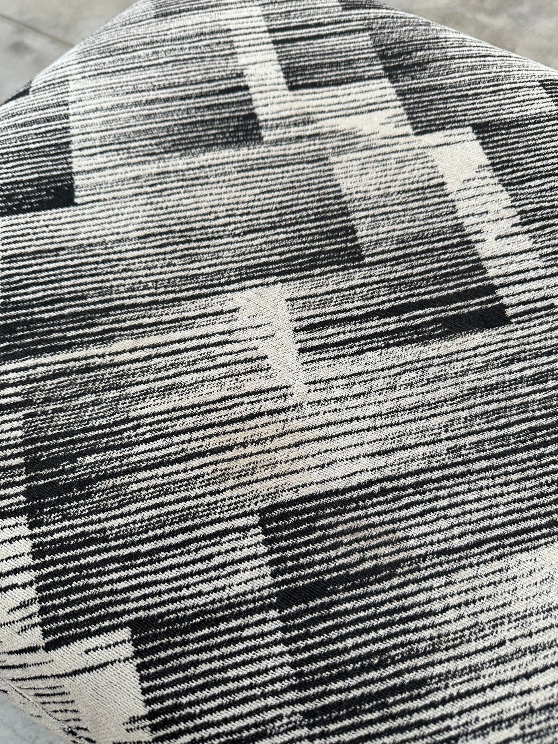 John Lewis Bailey II Footstool in a Bespoke Fabric Pattern