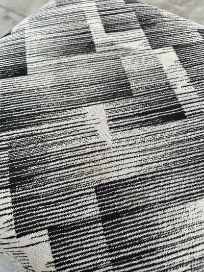 John Lewis Bailey II Footstool in a Bespoke Fabric Pattern