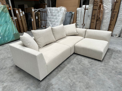 John Lewis Tokyo Medium RHF Corner Group Aquaclean Connie Natural