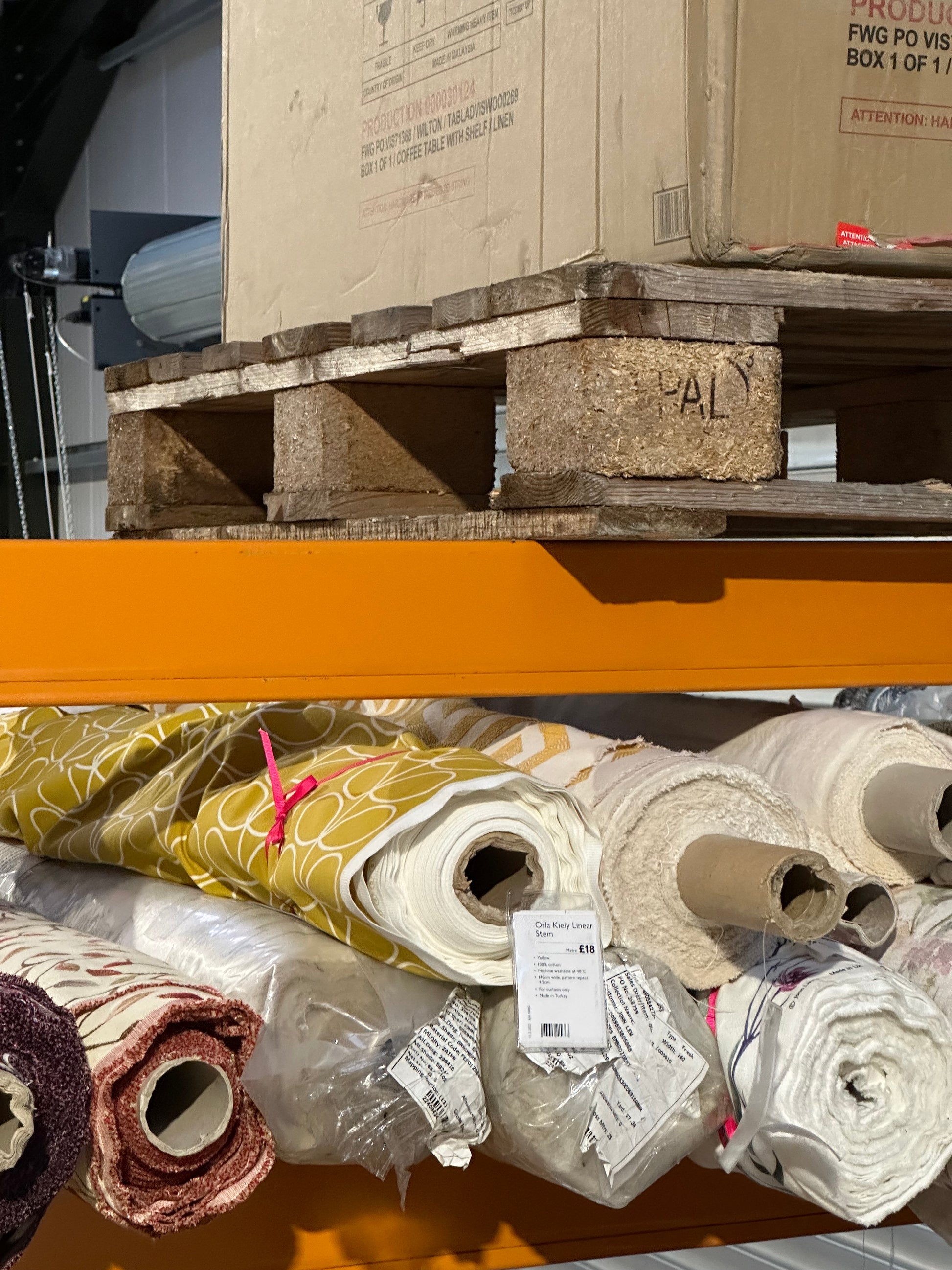 John Lewis Fabric Job Lot – Mixed Large Rolls