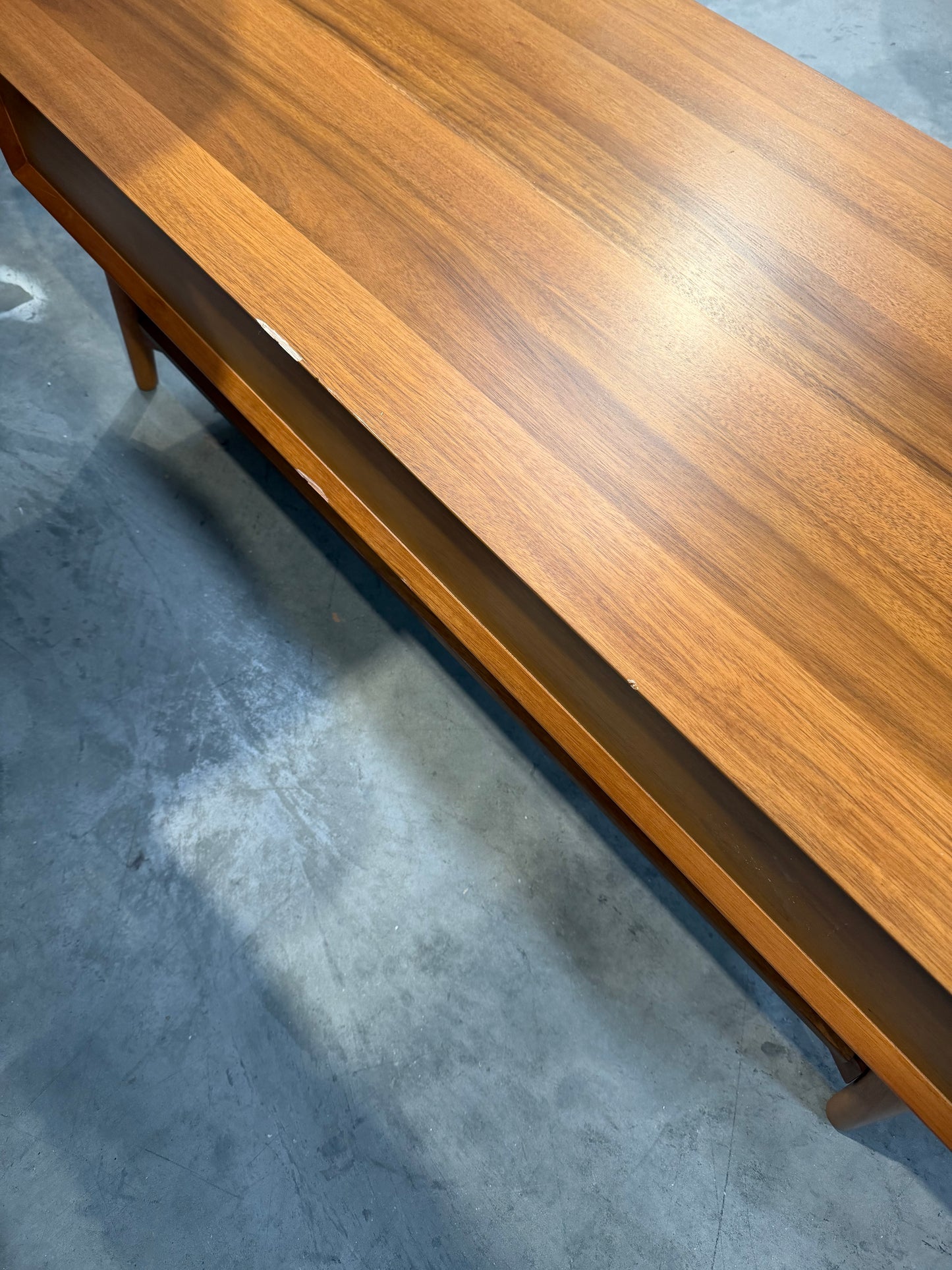 West Elm Mid-Century Wood Coffee Table, Acorn