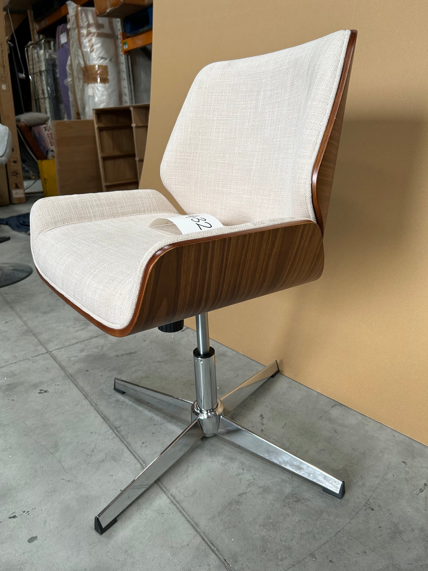 John Lewis Melrose Office Chair, Natural